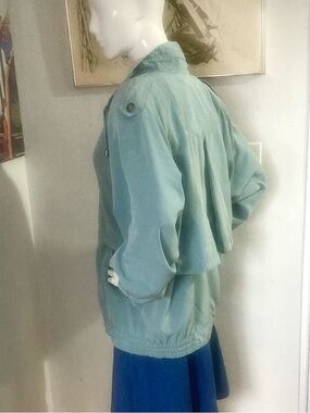 Vintage 80s Utex Trench Style Windbreaker Jacket